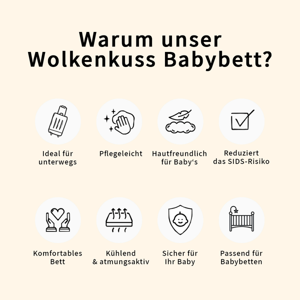 Wolkenkuss Babybett für süße Träume